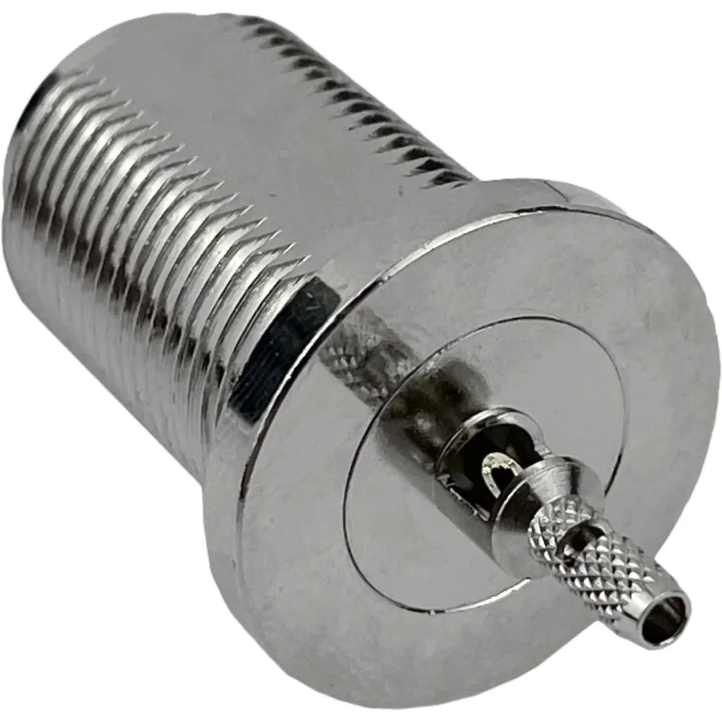 N-Hembra RG316 16mm-Diamet Panel Conector Soldable Coaxial CA100