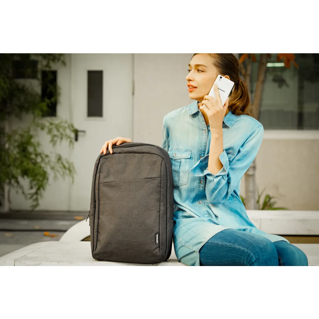 Imagen 0 de Mochila Lenovo casual para equipos portátiles de 39,6 cm (15,6") B210 Gris