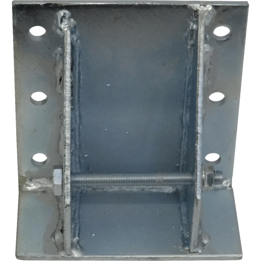 Imagen 2 de LINKMADE Baja Resistencia Base para Anclaje Mastiles Piso-Muro
