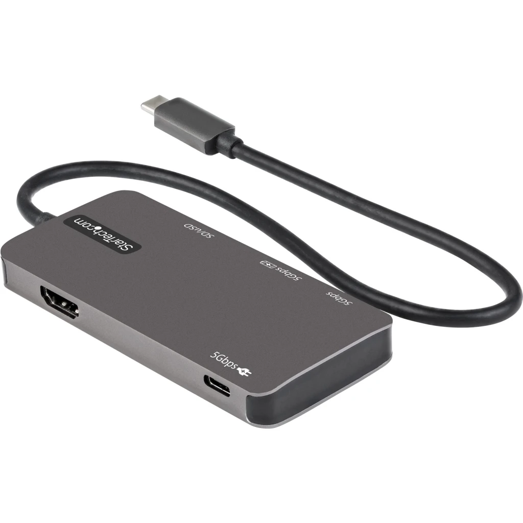 Imagen 1 de Docking Station StarTech USB-C a Prts HDMI 2*USB-A 3.1 USB-C SD/MMC mSD