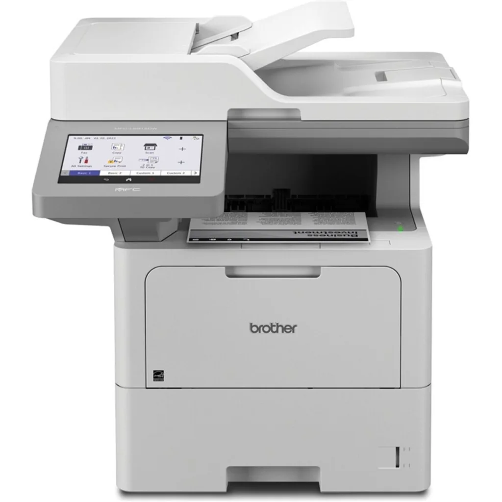 Impresora Multifunción Brother MFC-L6915DW, Láser Monocrómo WiFi LAN USB Dúplex