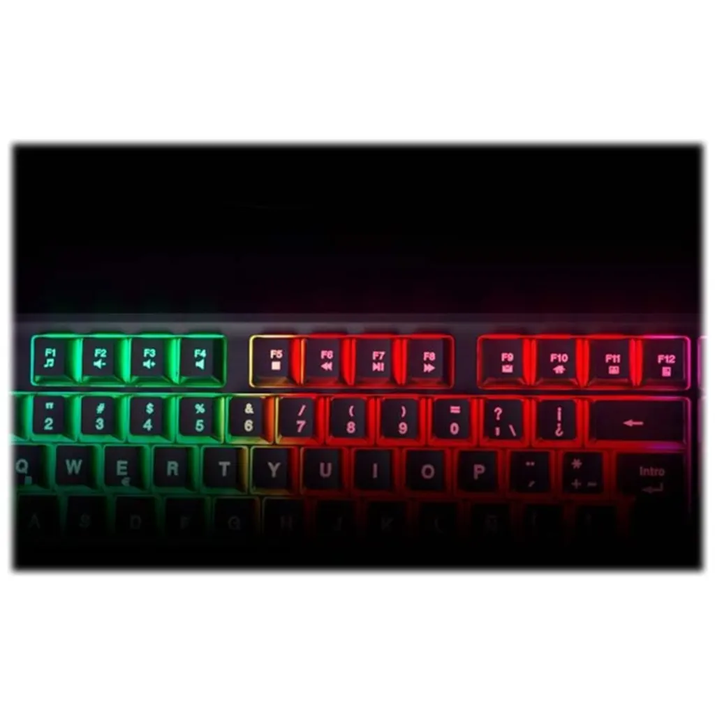 Imagen 6 de Teclado Alámbrico XTech Chevailer Membrana Iluminación RGB Fija USB, Español