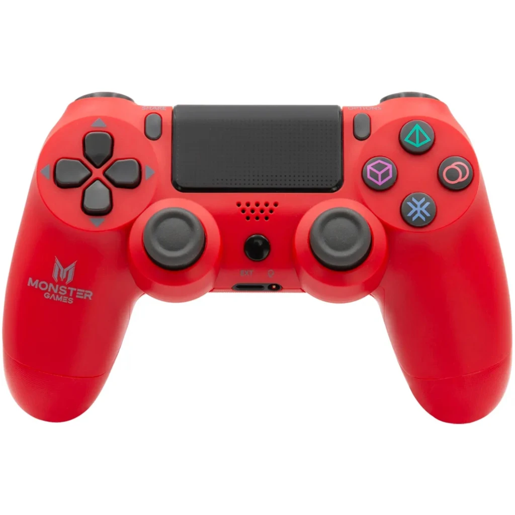Imagen 1 de JOYSTICK PS4 BLUETOOTH ROJO 05067