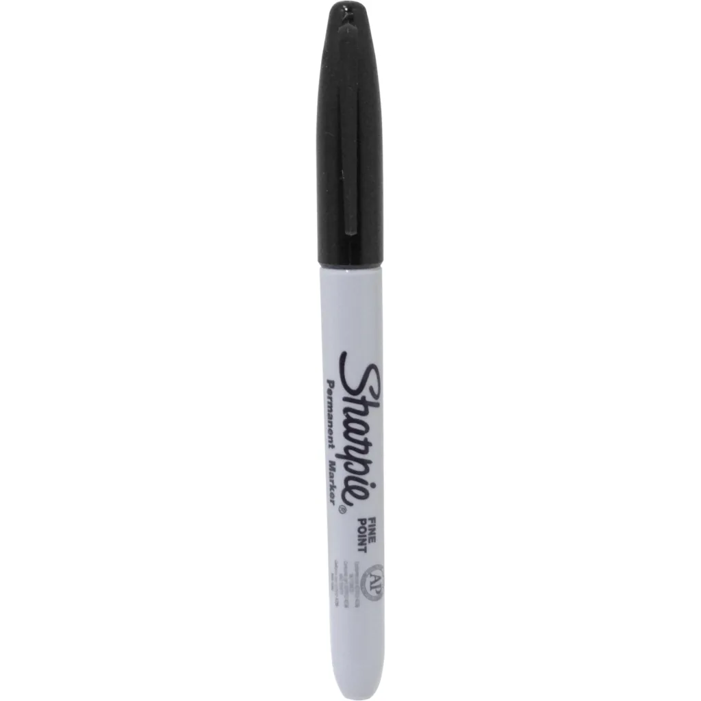 Imagen 2 de SHARPIE Fino Negro Permanente Marcador Plumon unidad 1812763