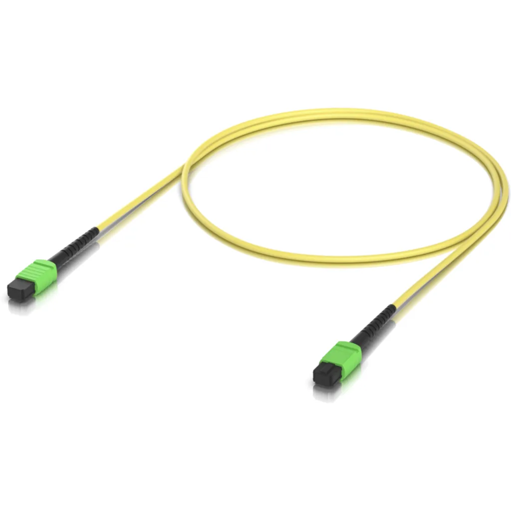 Imagen 3 de UI 1mt MPO-MPO 12-Fibras Type-B MonoModo SM Jumper Cable Fibra LSZH