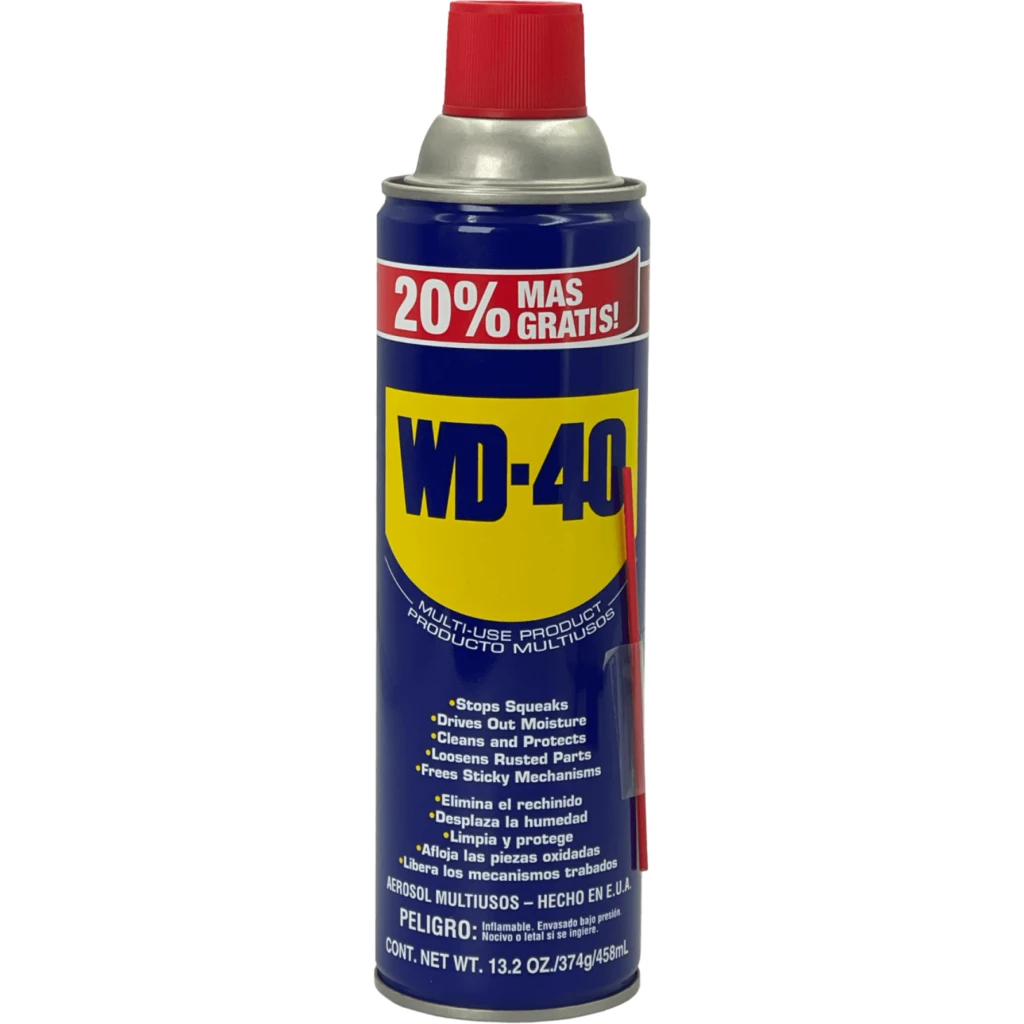 Spray WD-40 multiuso 374g 458ml CO2 anti-corrosivo Item No. 52022