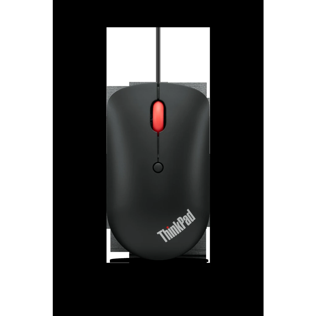 Mouse Alámbrico Lenovo ThinkPad, Óptico 2400dpi USB-C/A Negro cuervo