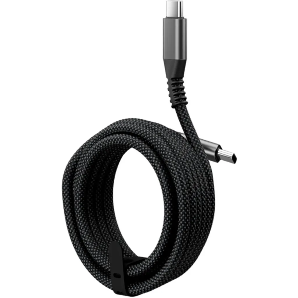 Imagen 6 de Klip Xtreme - USB cable - 24 pin USB-C - 3 m - Black - 240W Braided Fast Charging