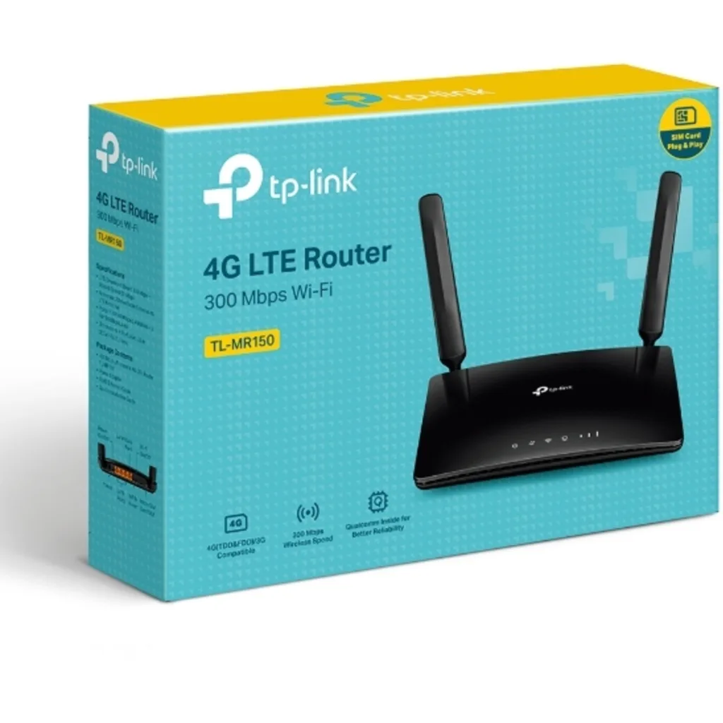 Imagen 2 de TP-LINK ROUTER 4G LTE + 300Mbps Wi-Fi EU / TL-MR150