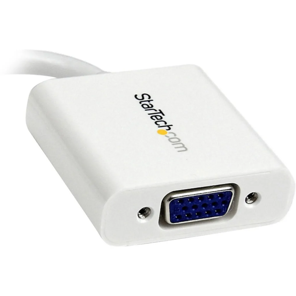 Imagen 4 de Adaptador de Video Mini DisplayPort a VGA 1920x1080 60Hz Color blanco - StarTech