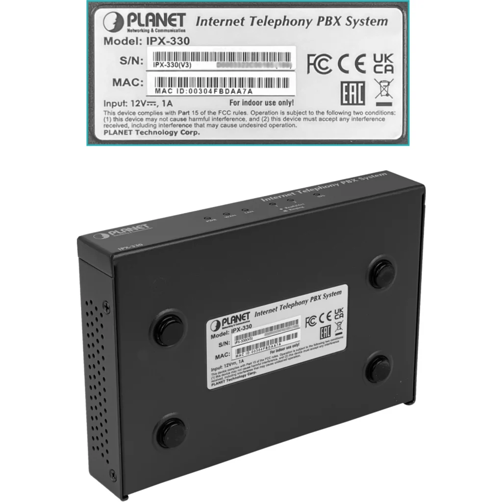 Imagen 3 de PLANET 30-SIP 1-100 1-WAN 2-FXO-RJ11 USB PBX Central Telefonica IP Fax
