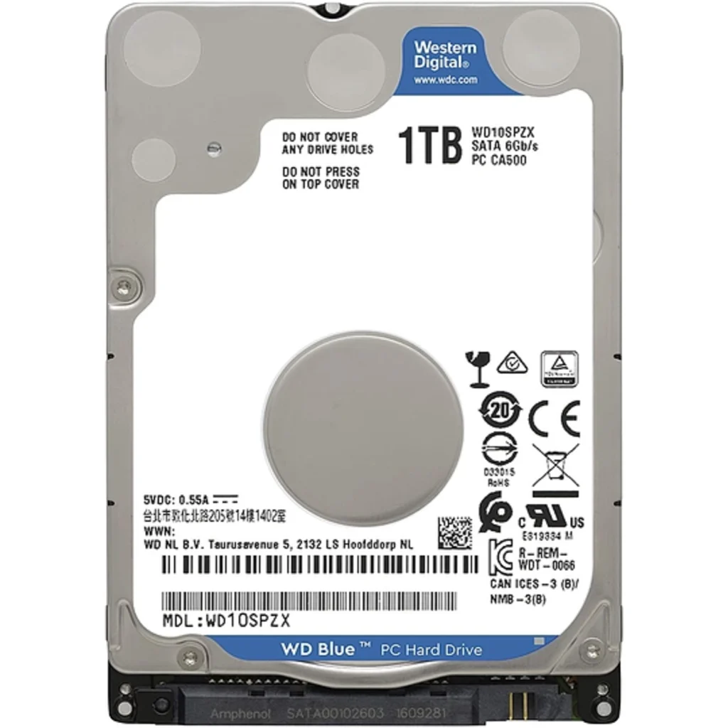 Disco Duro USADO Western Digital Blue 1 TB 2.5"