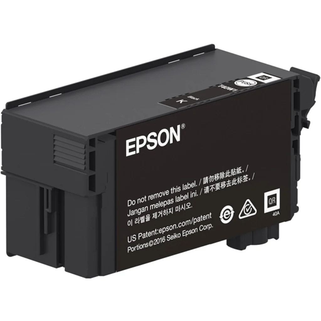 Cartridge Epson UltraChrome XD2 Negro, para T3170/T3170M/T5170/T5170M, 80ml