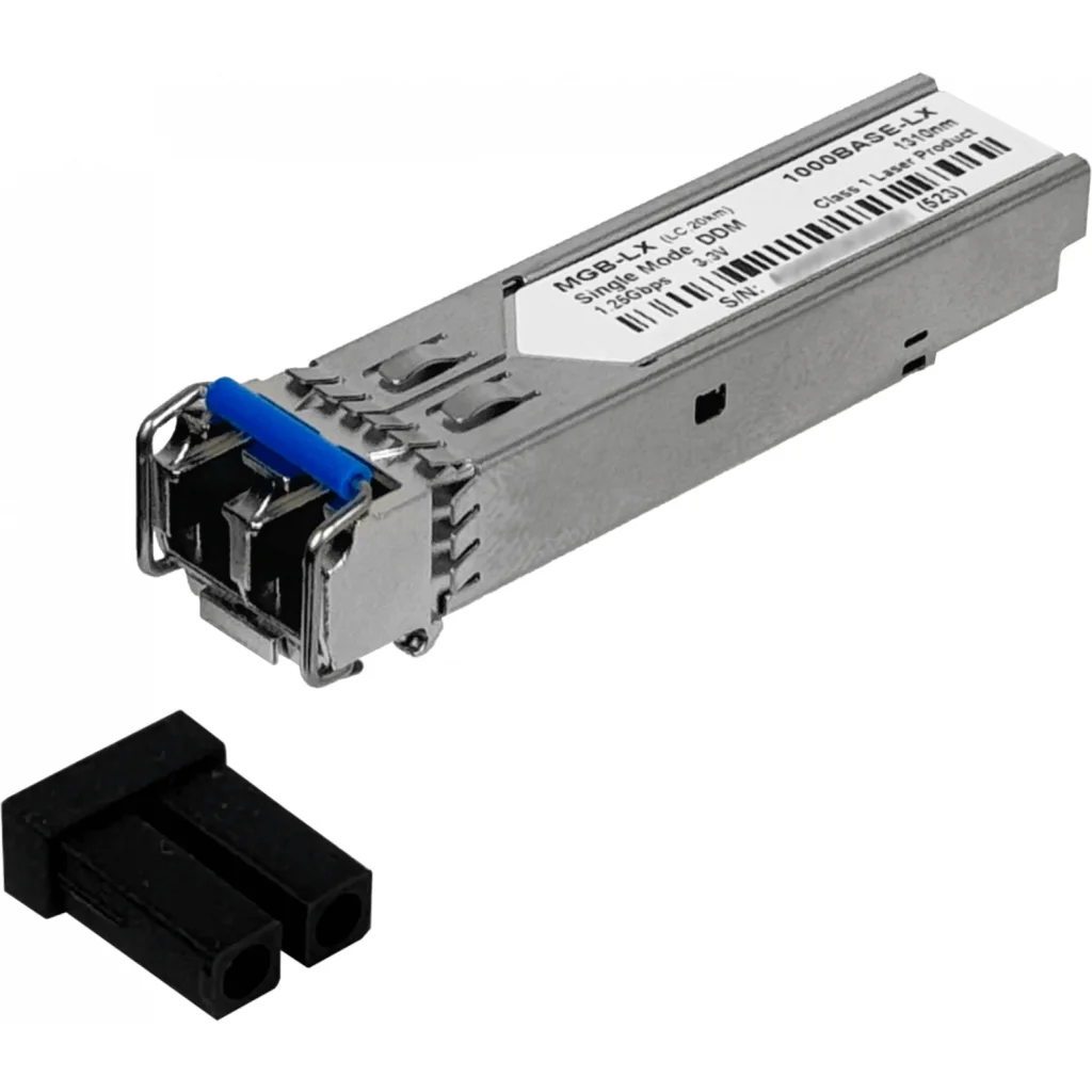Imagen 1 de Modulo Plantet 2-LC SM 20KM 1310NM DDM SFP 1.25Gbps Gigabit Fibraoptica