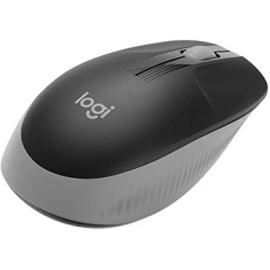 Imagen 5 de Mouse Inalámbrico Logitech M190 Óptico 1000dpi Ambidiestro 3 botones USB Gris