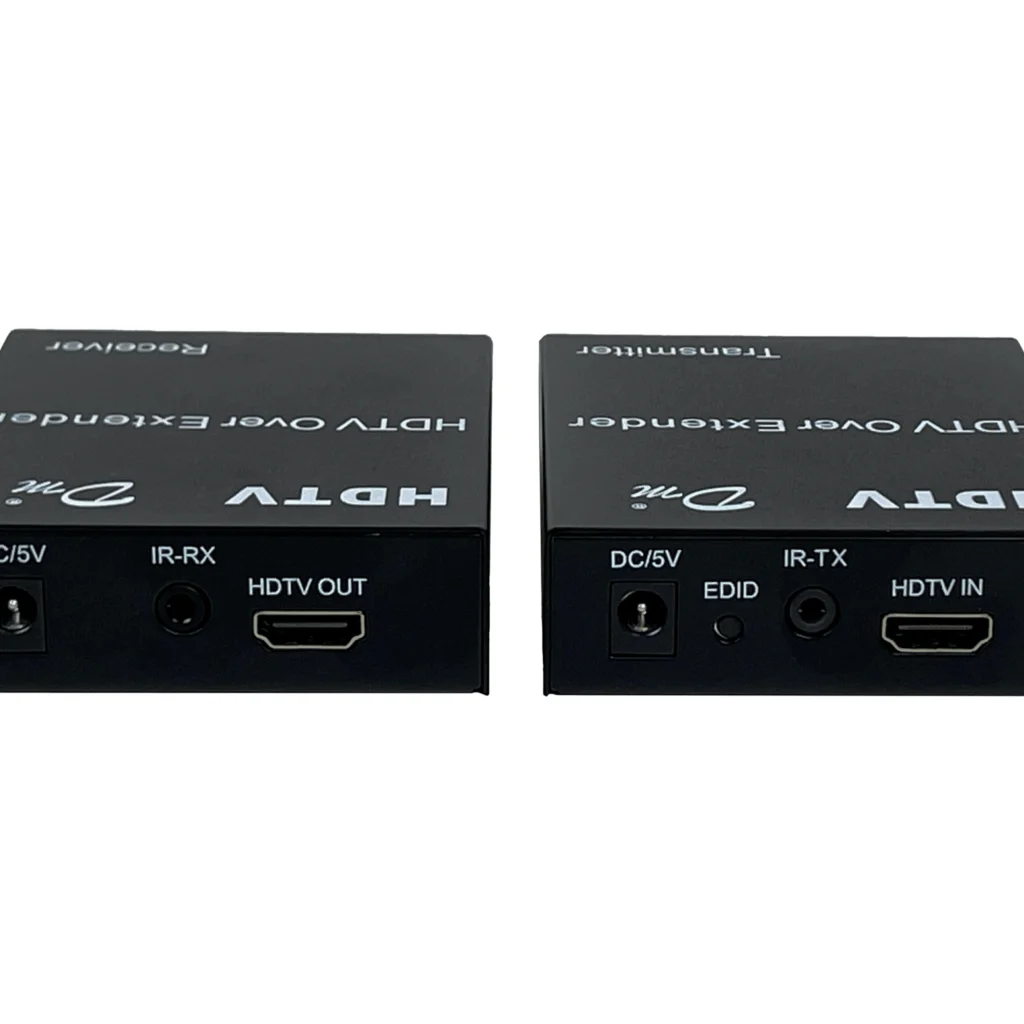 Imagen 5 de Extensión HDMI Activo 120mts HDMI+IR 1080p req-1-Cable-UTP-Cat5E inc-2x5V
