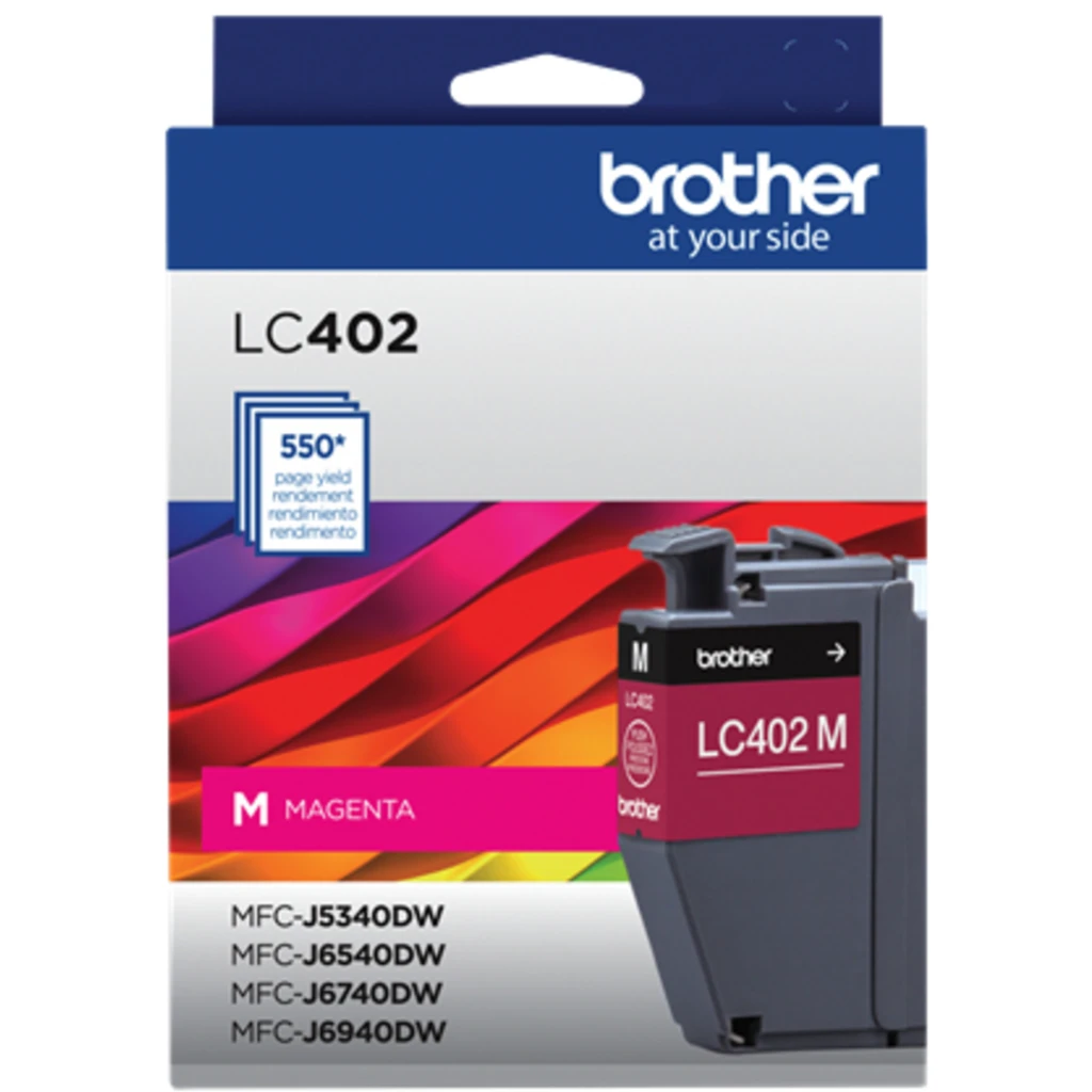 Cartridge Brother LC402MS Magenta Comp. MFCJ6740DW, 550 Páginas