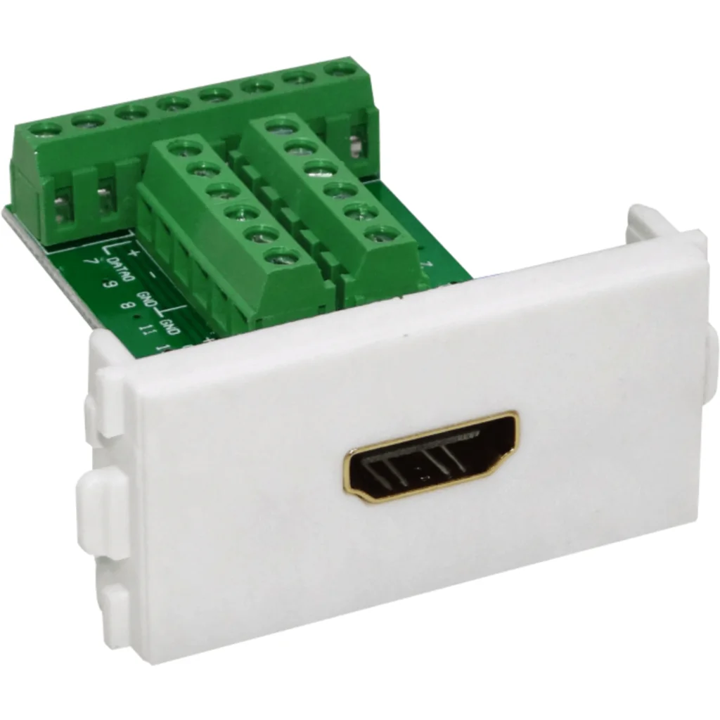 Imagen 3 de Modulo 1-HDMI Hembra-Regleta-20p para Placa Multimedia FQ1-FQ2-FQ3