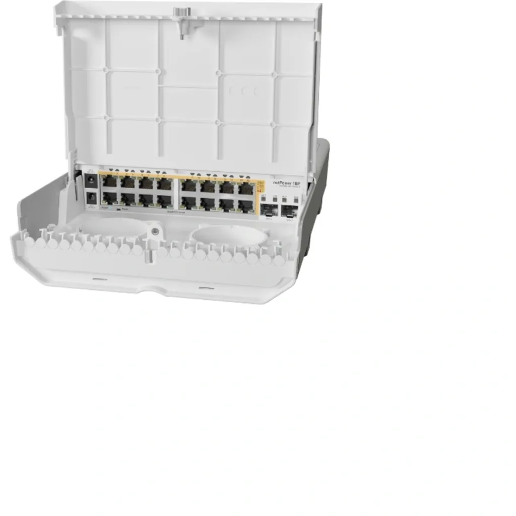 Imagen 2 de MIKROTIK netPower 16P with RouterOS L5 license