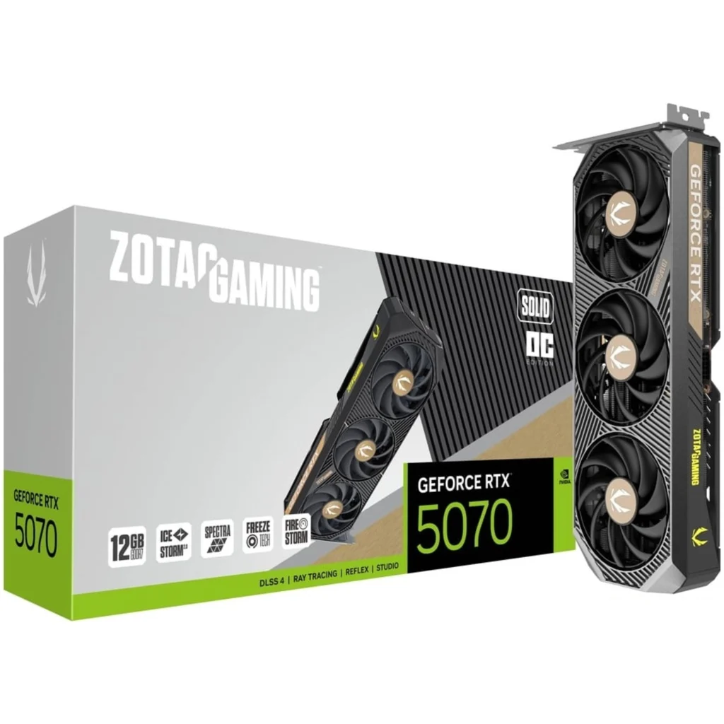 Zotac GAMING GeForce RTX 5070 SOLID OC (clone) [ZT-B50700J-10P]