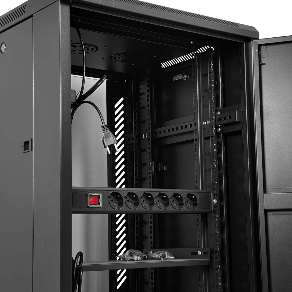 Imagen 3 de Rack de Piso Linkmade 32U/140CM 600MM 60CM-FONDO C/PDU-VENT INC-5U