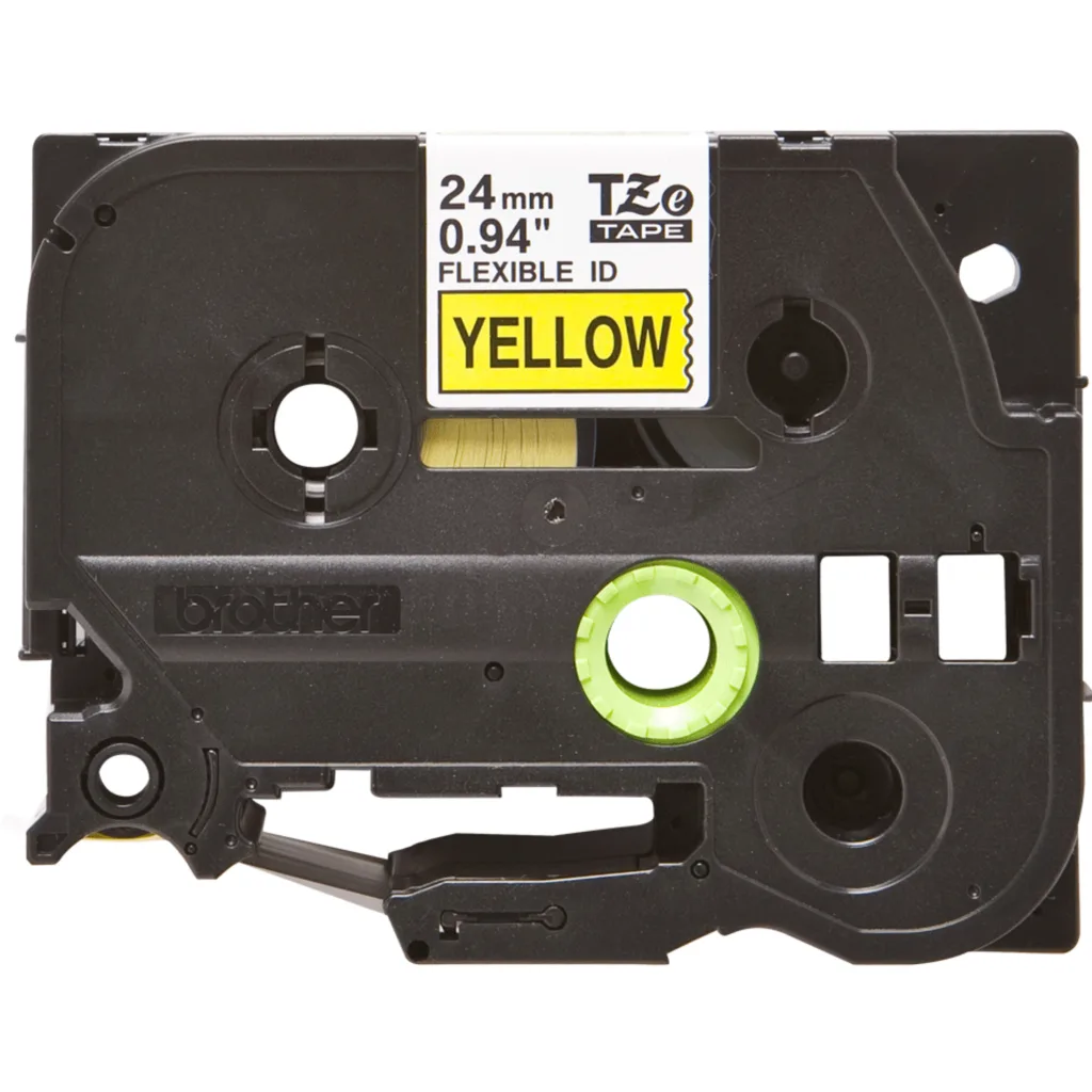 Imagen 1 de Brother TZe-FX651 CINTA LAMINADA NEGRO SOBRE AMAR