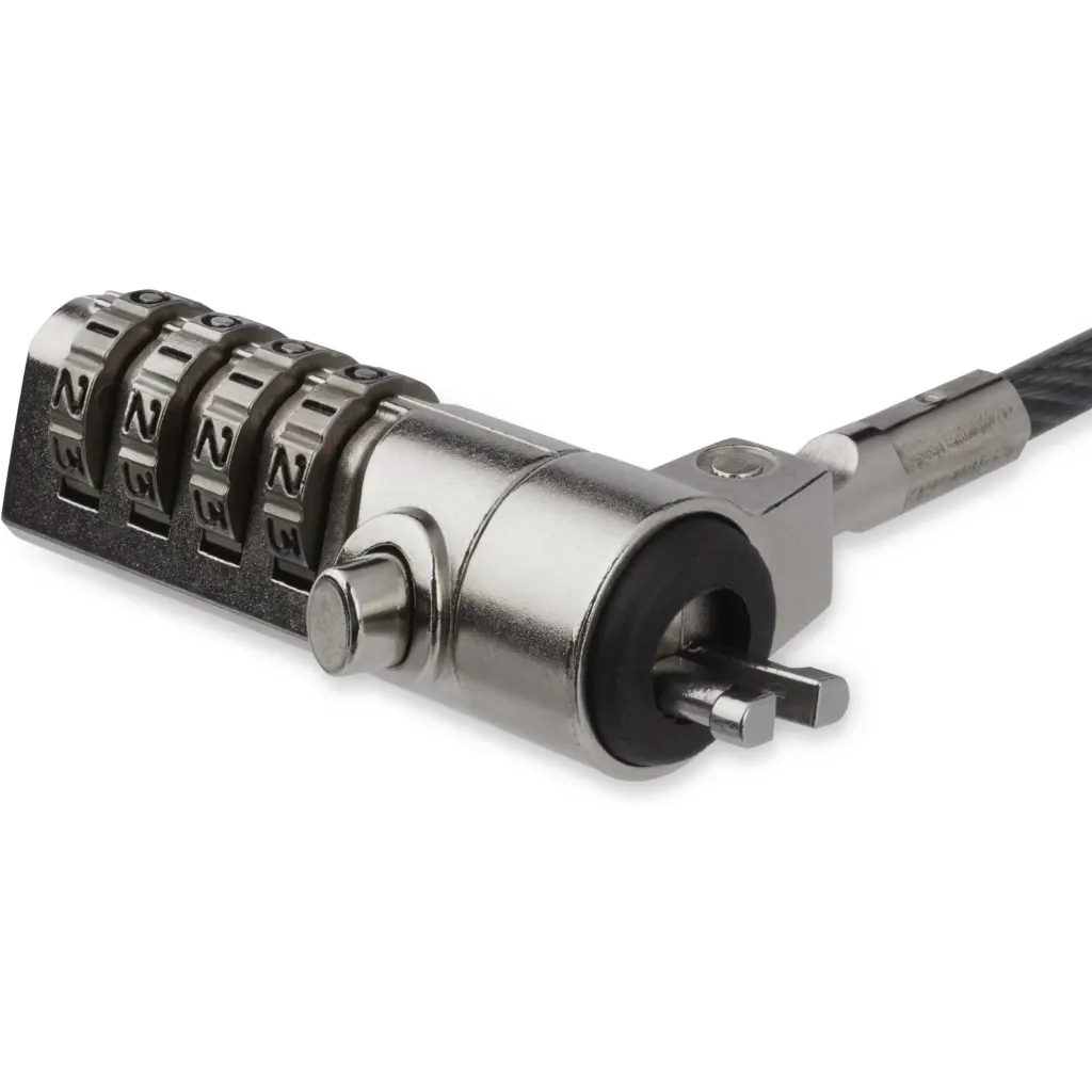 Imagen 1 de Cable de Seguridad StarTech LTLOCK4D, cable de 2mt  con CLAVE 4 Digitos