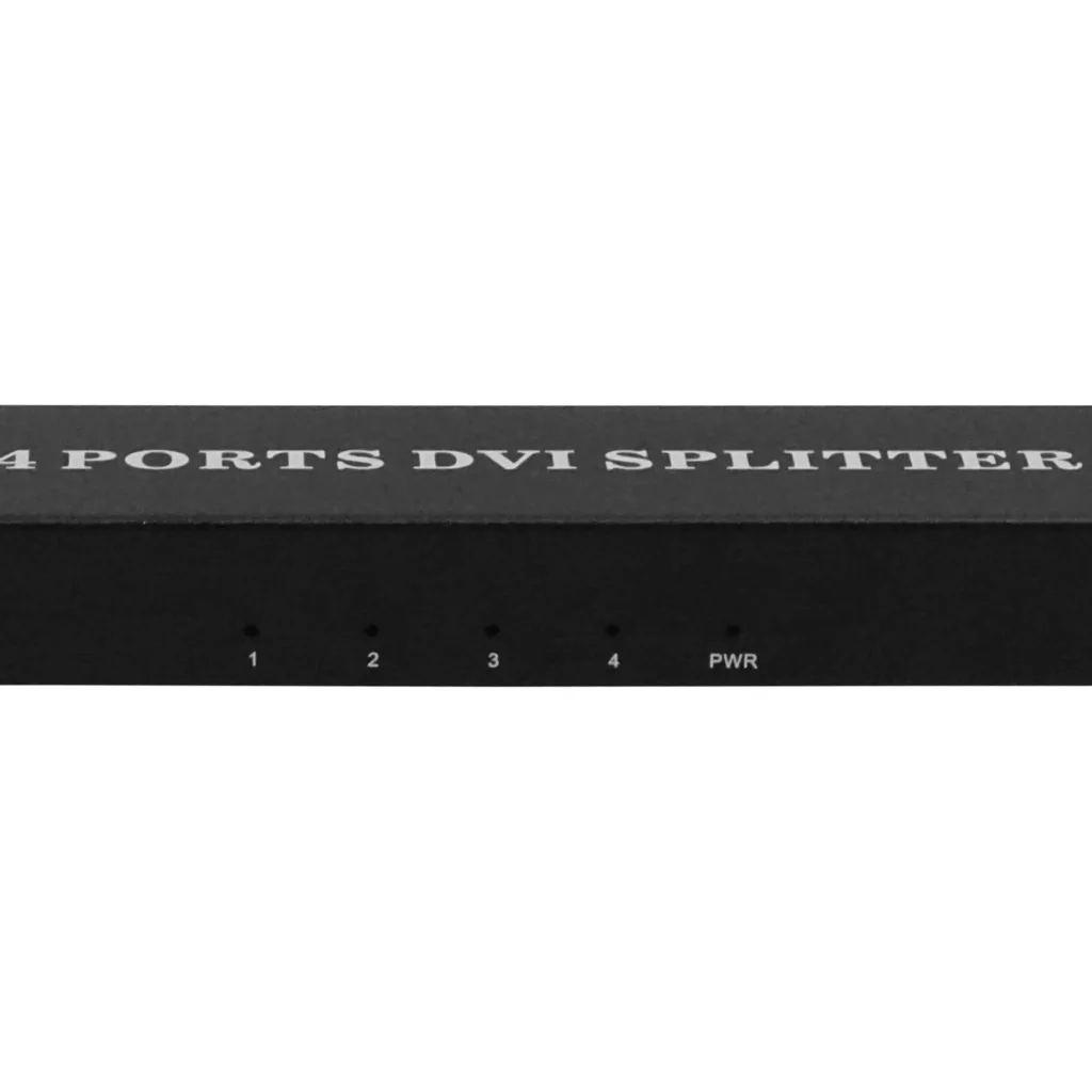 Imagen 3 de Splitter 1x4 DVI/D/Dual-M 1080p 1-in 4-out inc-5V-1A-USB-AH