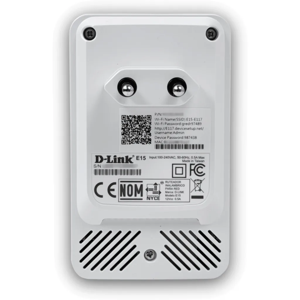 Repetidor wIfi D-LINK E15 AX1500 Wi-Fi 6 AI Range Extender