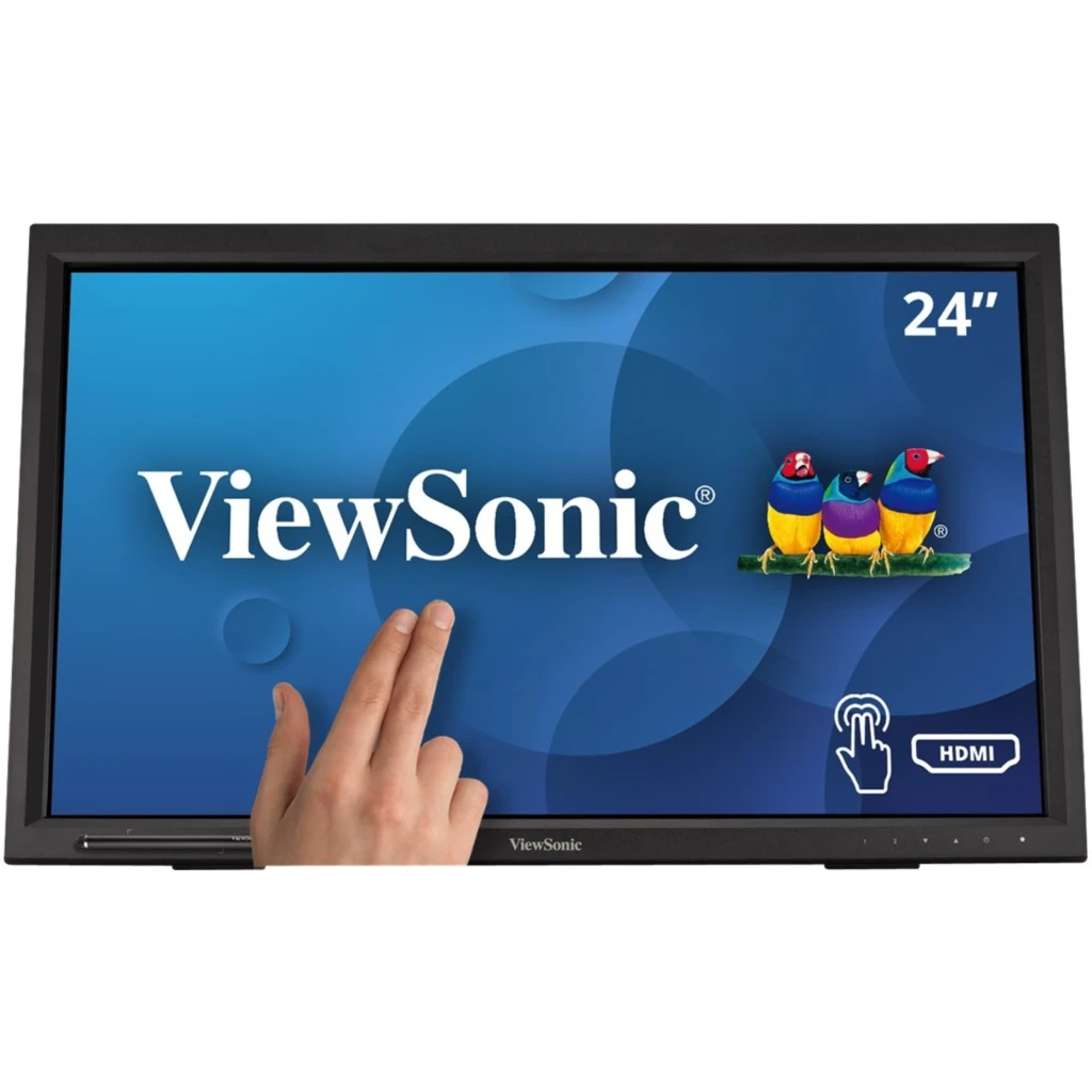 Imagen 2 de Monitor Touch Viewsonic TD2423D 24" 1920*1080 MVA PD HDMI VGA USB2.0 OPT 75Hz