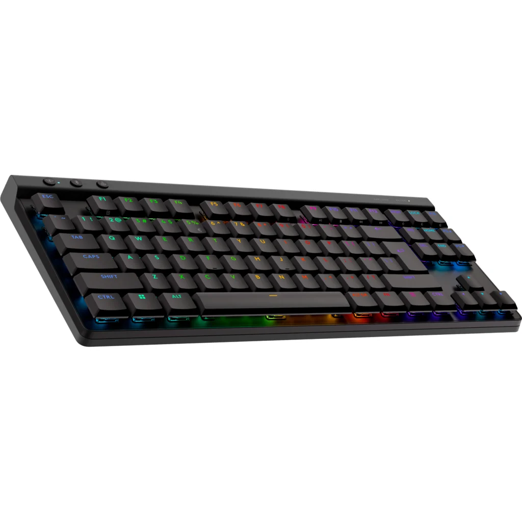 Imagen 1 de Teclado Gamer Inalámbrico Logitech G515 Lightspeed TKL (EN) Swtch táctil RGB Neg