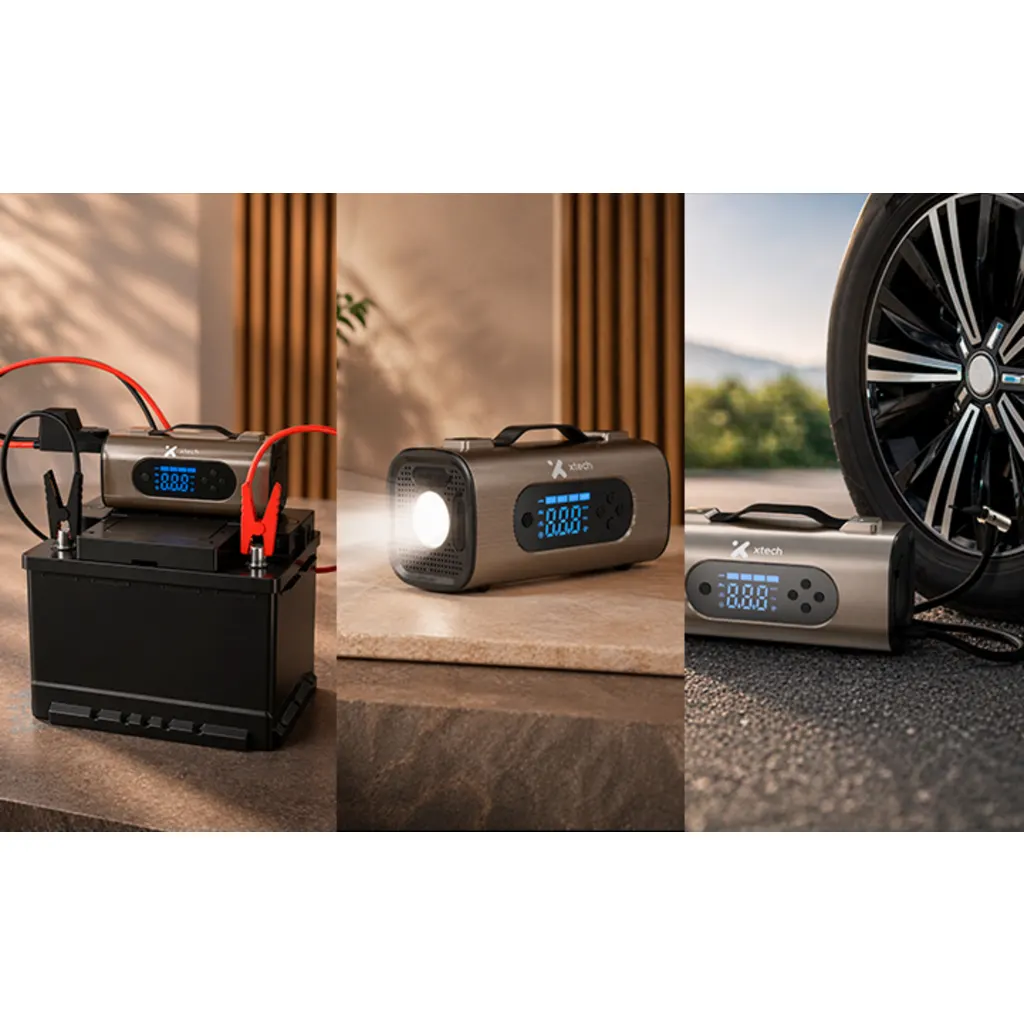 Imagen 9 de Xtech - 8 in 1 air pump-jump starter - ResQRide XTA-830