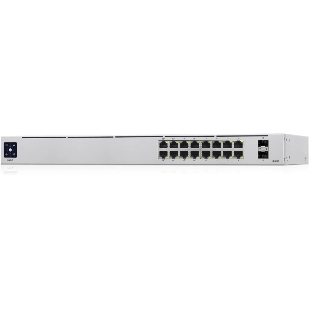 Imagen 2 de Switch Ubiquiti UniFi USW-16-POE 16 Puertos RJ-45 2 Puertos SFP Gestionado 1U