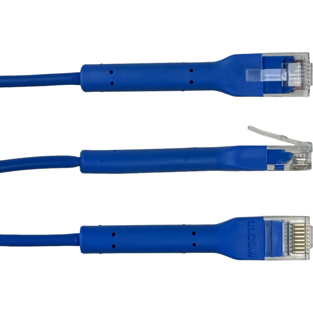 Cable de Red Ubiquiti Cat6 RJ45, 1mt 1M-RJ45-BL Color Azul