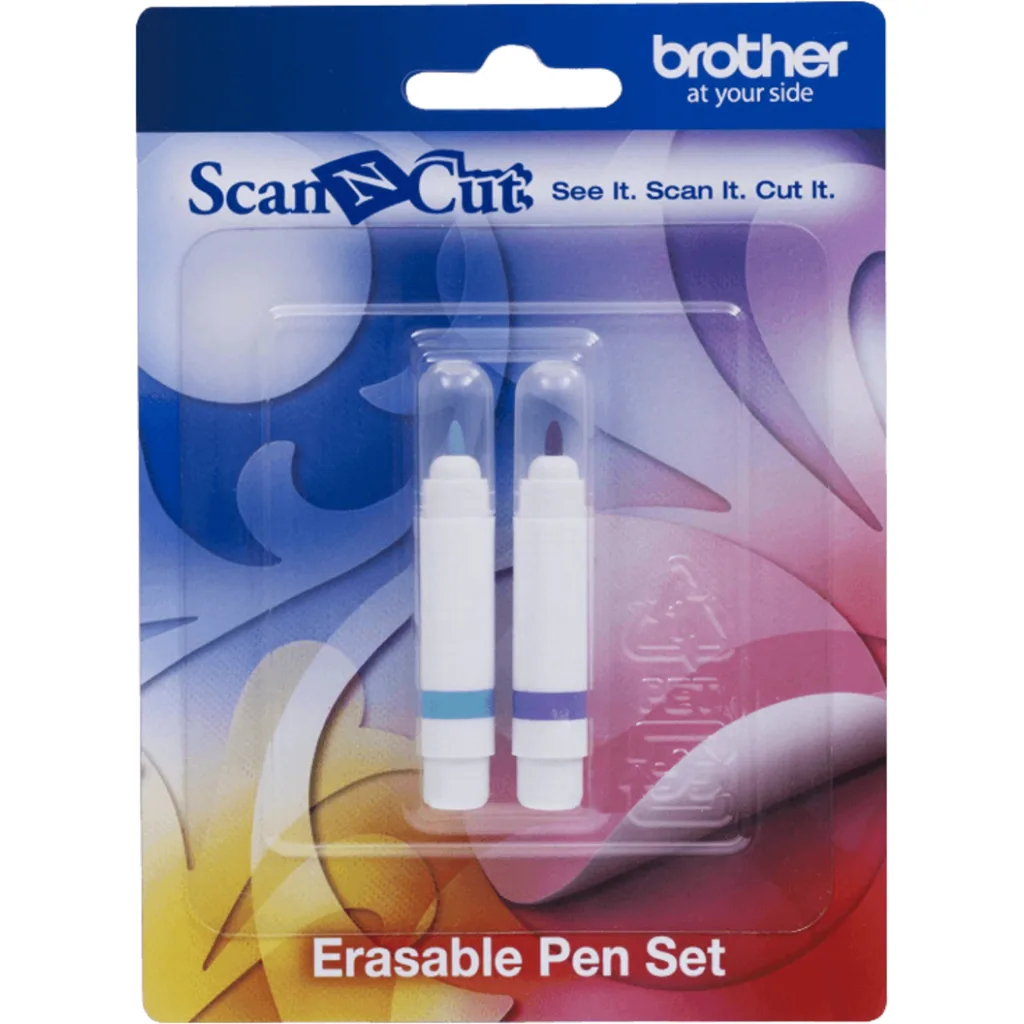 BROTHER 2 Lapices Azul-Violeta Borrable p/Tela ScanNcut2 Plotter Corte
