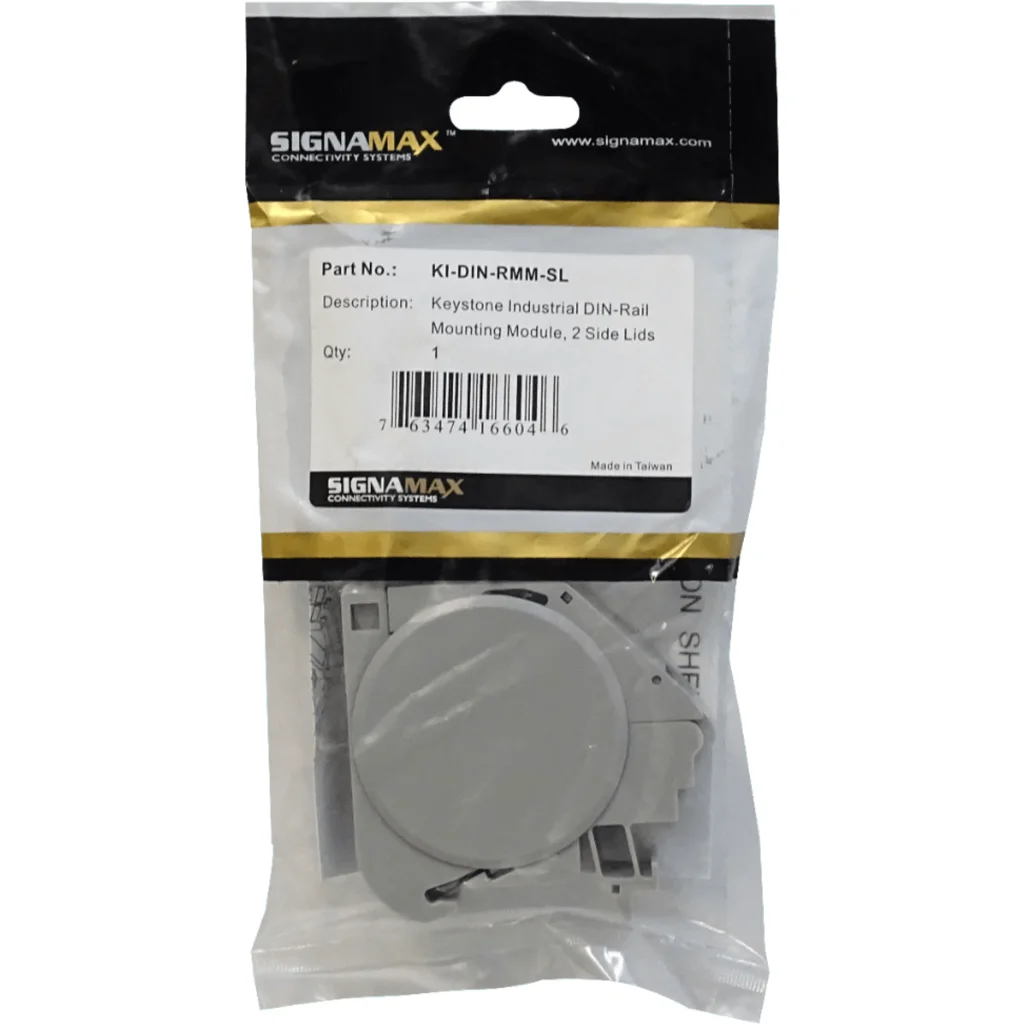 MODULO PLASTICO VACIO PARA CARRIL RIEL DIN 1-KEYSTONE INDUSTRIAL