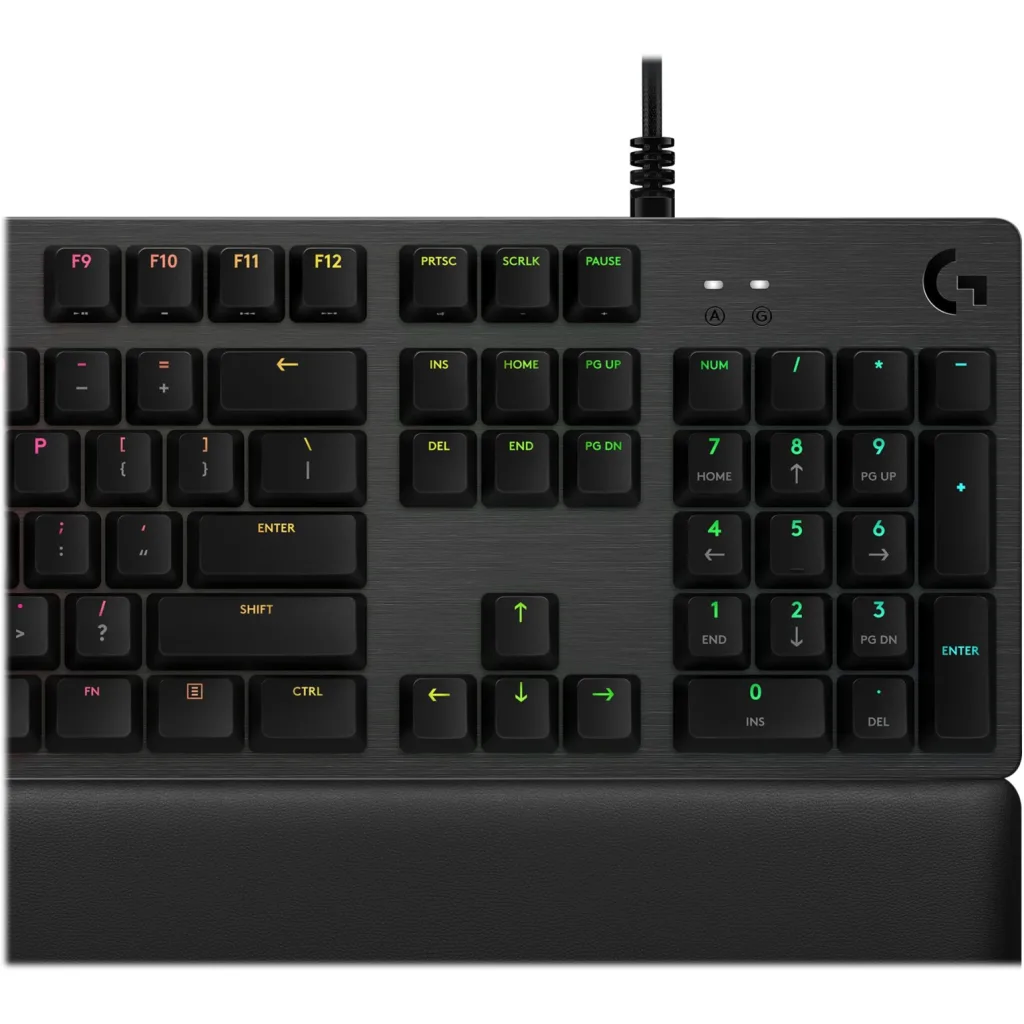 Imagen 24 de Teclado Gamer Alámbrico Logitech G513 RGB GX Brown Carbon Mecánico Español 