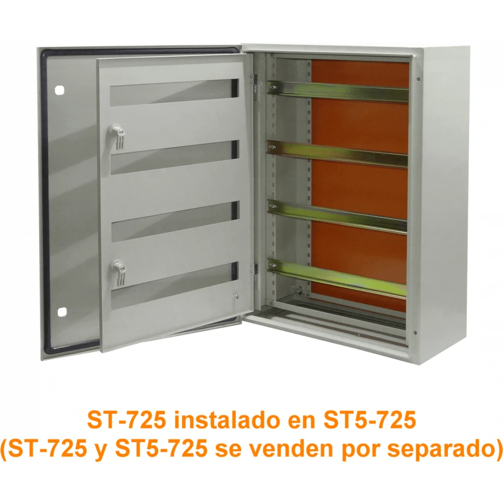 Imagen 4 de TIBOX 643x428mm 4-RielDin-43cm Chasis interno p/Tablero ST5-725 MDST75