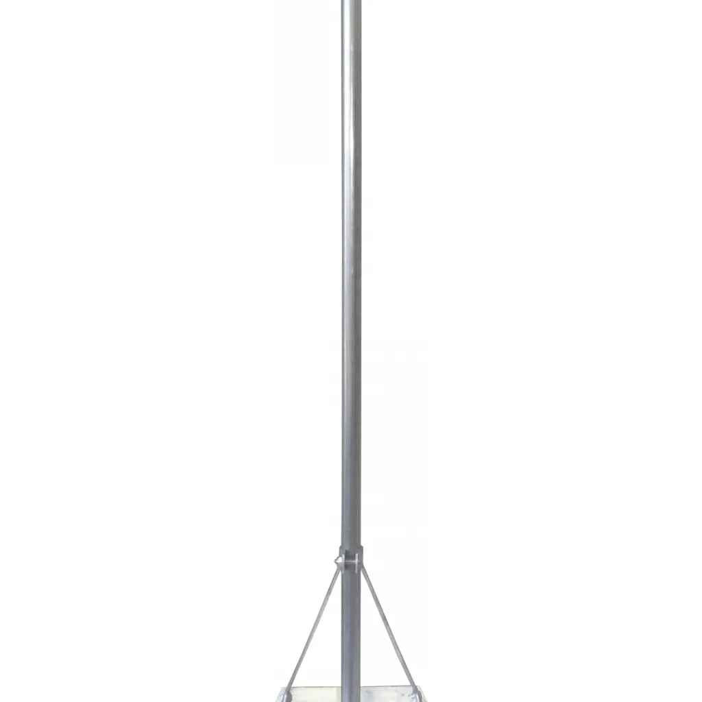 Imagen 2 de Tripode 120cm x 1-Pulgada Base-Cuadrada 24x24cm Galvanizado