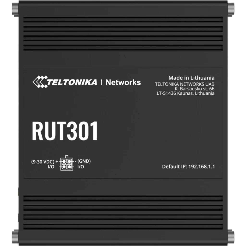 Imagen 5 de Router Industrial Teltonika RUT301, 5x RJ45 100Mb/s USB2.0 IP30 