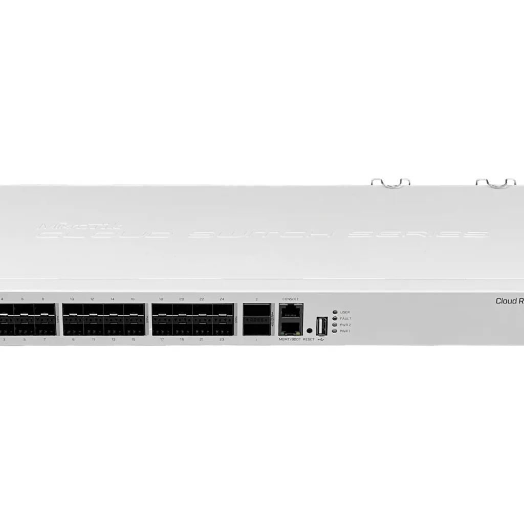Imagen 4 de MIKROTIK Cloud Router Switch 326-24S+2Q+RM with RouterOS L5, 1U rackmount enclosure