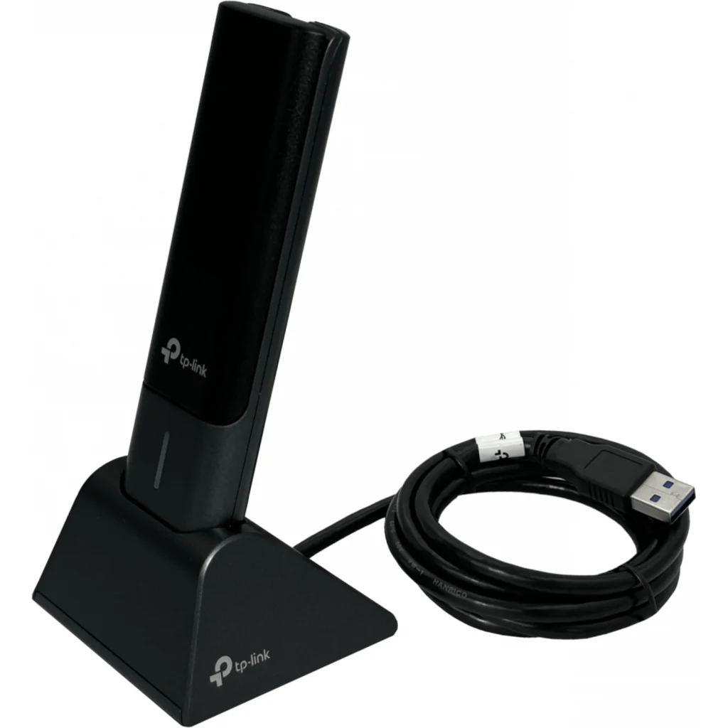 Imagen 1 de TP-LINK WiFi6E 2402+2402+574mbps-6/5/2,4GHz AXE5400 USB3.0 Cable-110cm