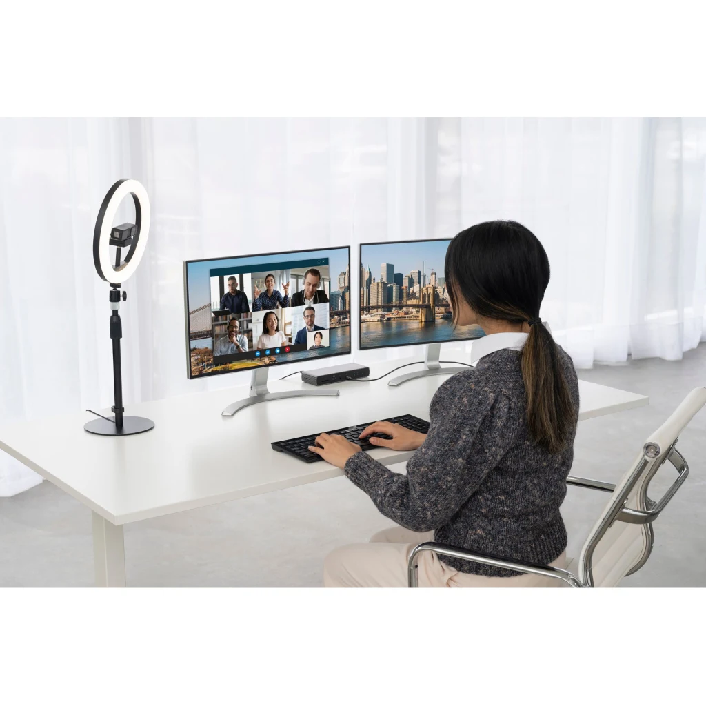 Imagen 6 de Cámara Web Kensington W2050, 1080p 30fps Auto Foco con Micrófono USB Negro Gris