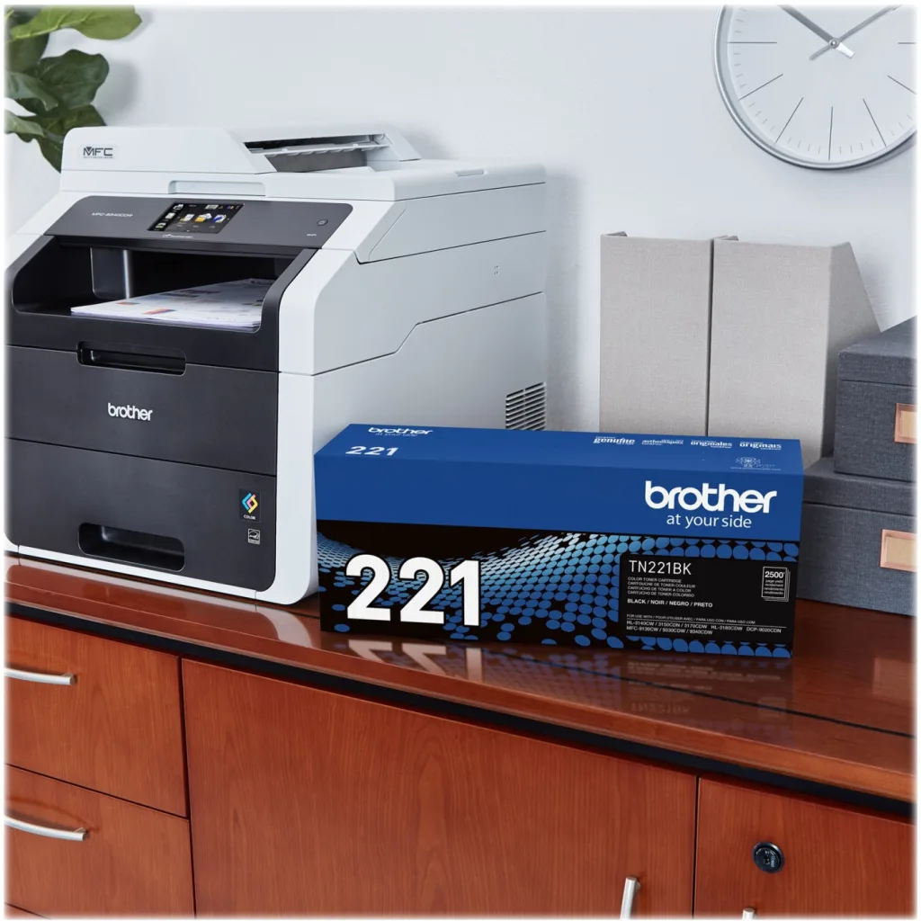 Imagen 2 de Toner Brother TN-221BK Negro Impr Laser HL3140 3170 9130 9330, 2500 Pág aprox