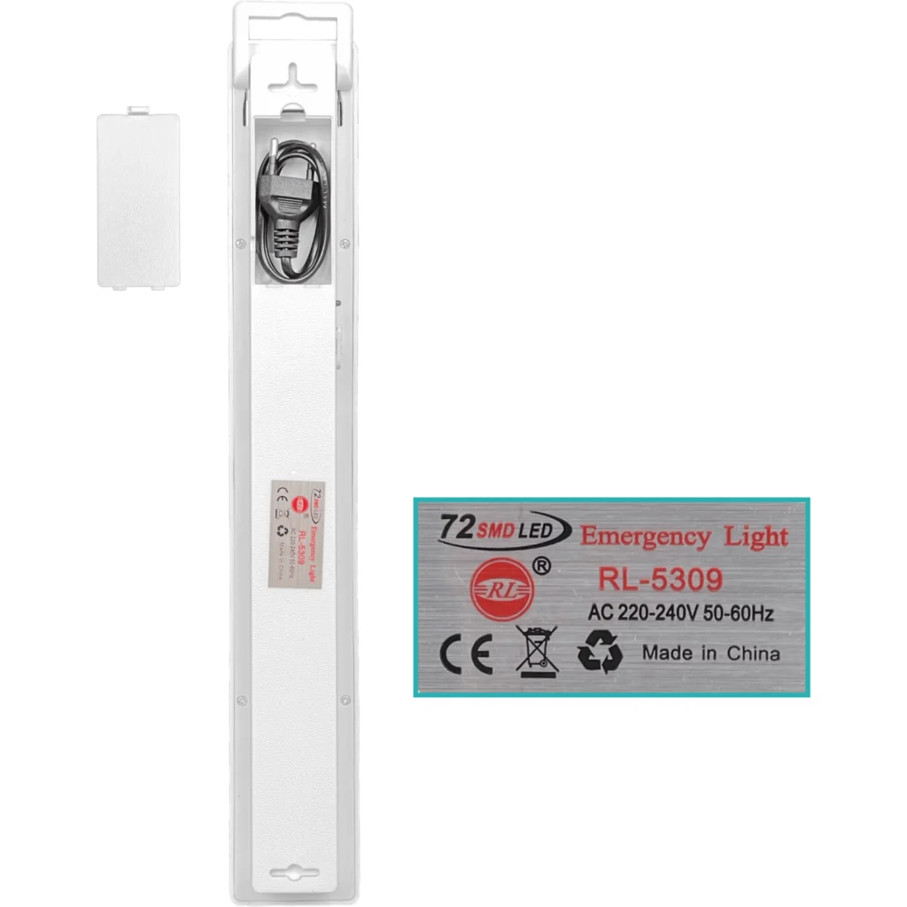 Imagen 4 de 72-LED Lampara Emergencia Bateria Interna 220V
