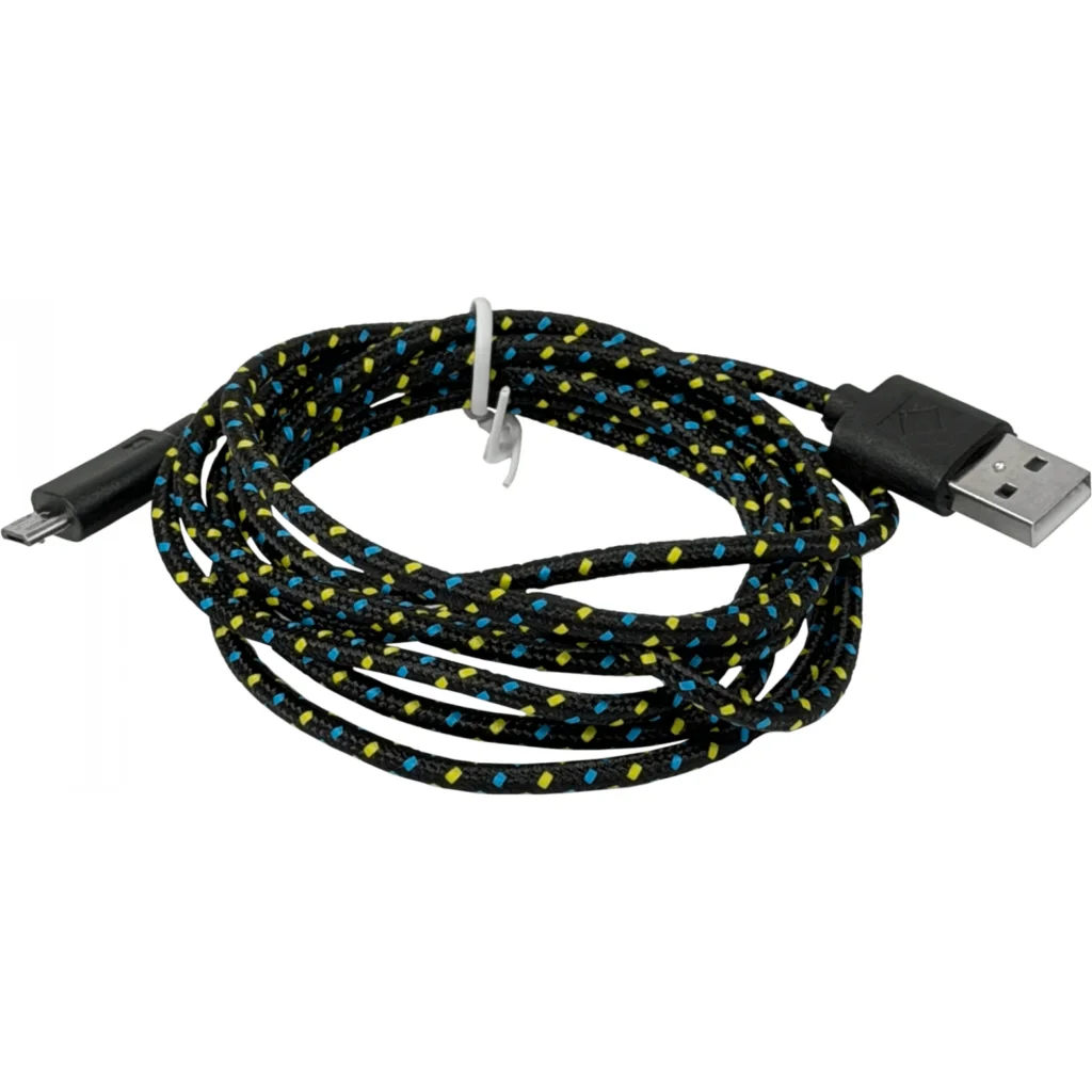 Imagen 2 de Cable USB Celulares 1,5mt A-Macho MicroB-Macho A/MicroB 150cm