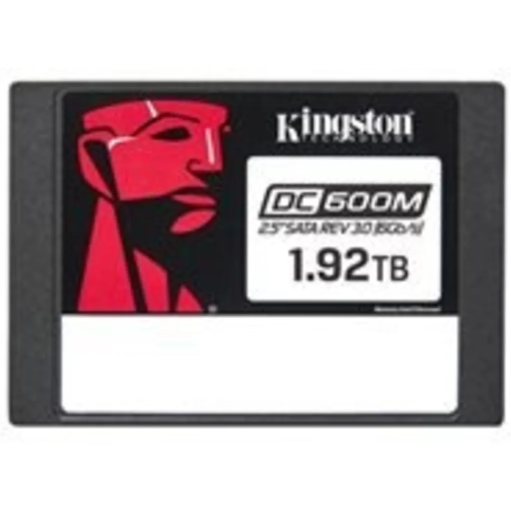 Imagen 2 de Unidad SSD Kingston DC600M 1.92GB 2.5"7mm SATA 3 6.0Gb/s 560MBs/530MBs p/Servid
