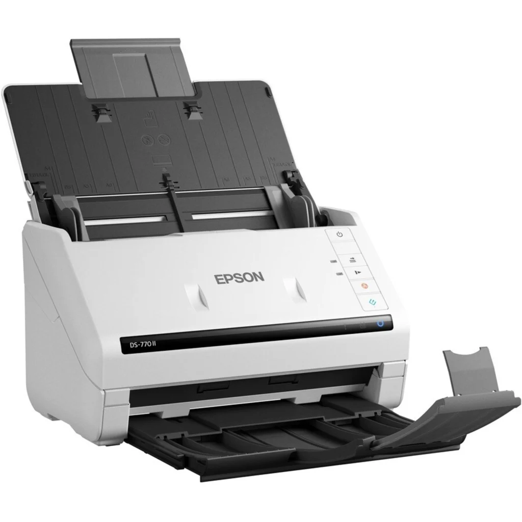 Escáner de Escritorio Epson DS-770 II Color Dúplex 600dpi 45ppm Interfaz USB 3.0