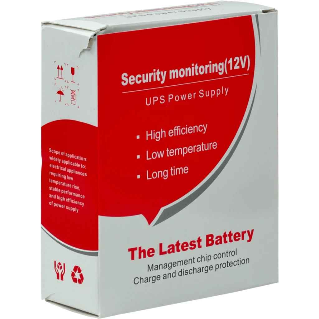 Imagen 3 de UPS 12Vdc 43Wh 3600mAh in:220VAC out:12V/2A Plug-5,5x2,1mm Bats-Litio