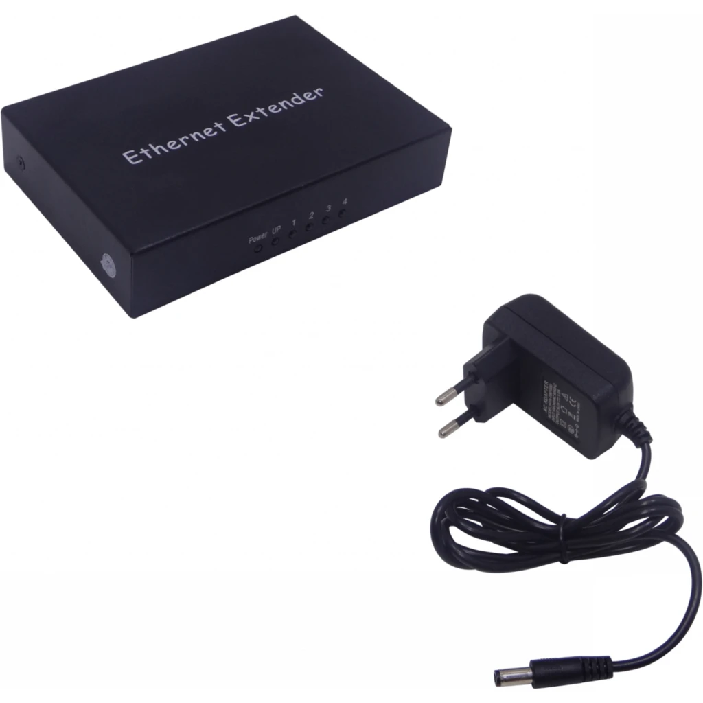 Imagen 5 de 4-10mbps 1-uplink Hub-Ethernet Extensor 300-600mts-UTP 10BASE-T
